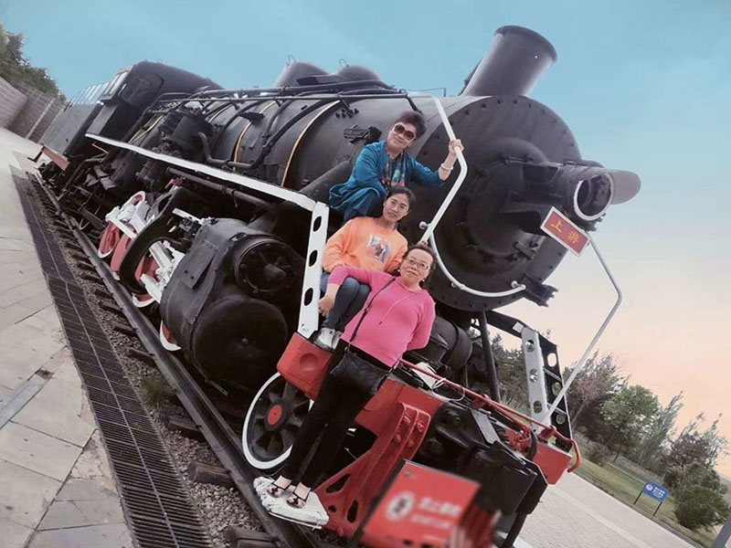 蒸汽火車頭模型