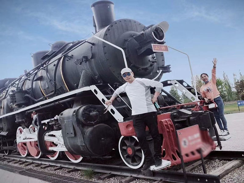 蒸汽火車頭模型