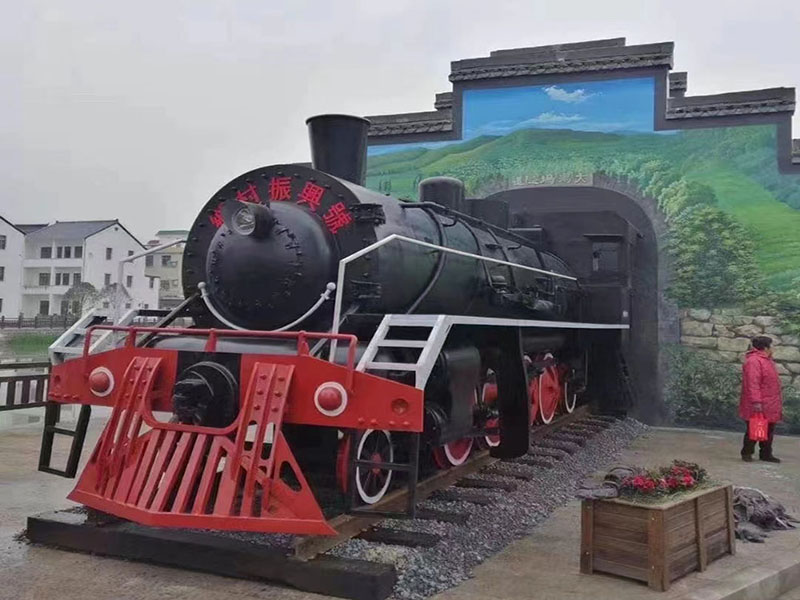 蒸汽火車頭模型